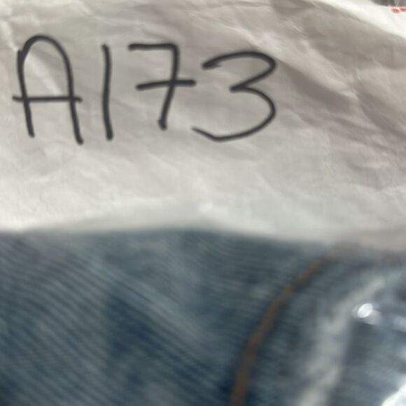 ABERCROMBIE & FITCH ZOE NATURAL RISE VINTAGE A LINE‎ DISTRESSED DENIM MINI SKIRT - Picture 9 of 12